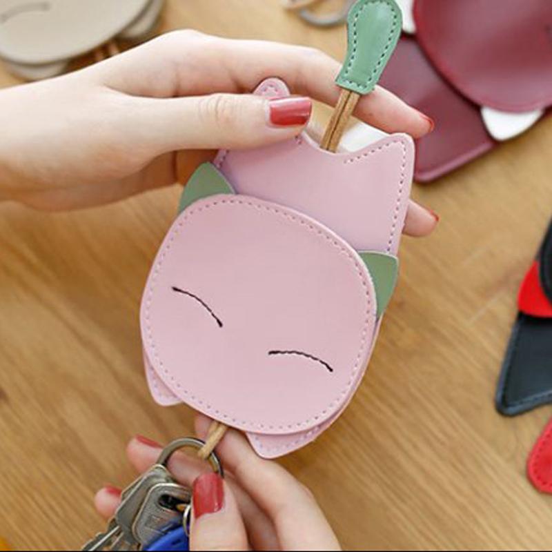 SMVAUON Wooden Cutting Dies Diy Keychain Leather Cat Pendant Cute Cat Keychain Suitable For Die Cutting Machine Leather Tools