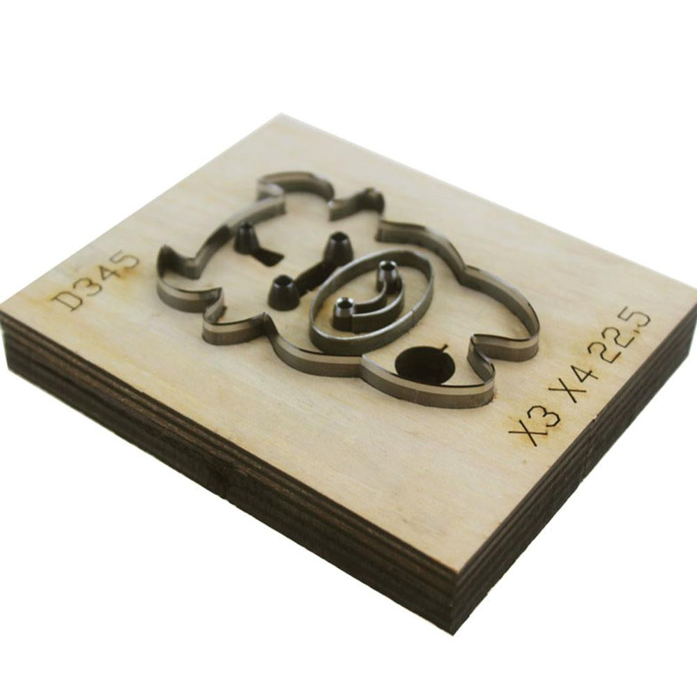 Diy Leather Goods Pendant Laser Mold Cutting Die Making Decor Supplies Template Wooden Suitable For Die-cutting Machines