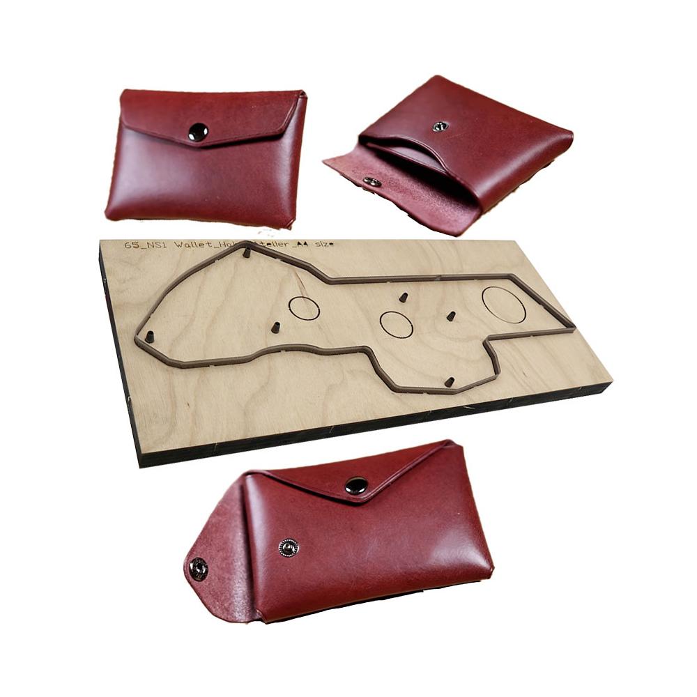 2022 New Leather Cardbag Wooden Cutting Dies DIY  Handcraft Laser Mold  Suitable For Die Cutting Machine