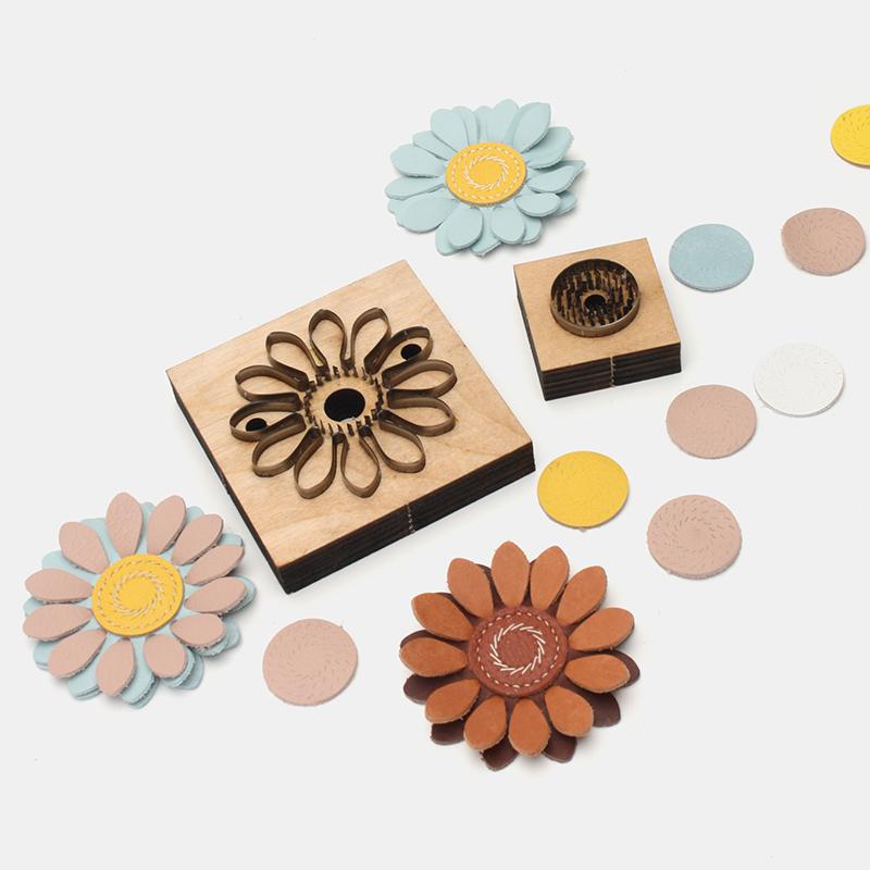 Diy Hand Flower Leather Mold Wooden Cutting Die Making Decor Supplies Dies Template Suitable For Common Die-cutting Machines