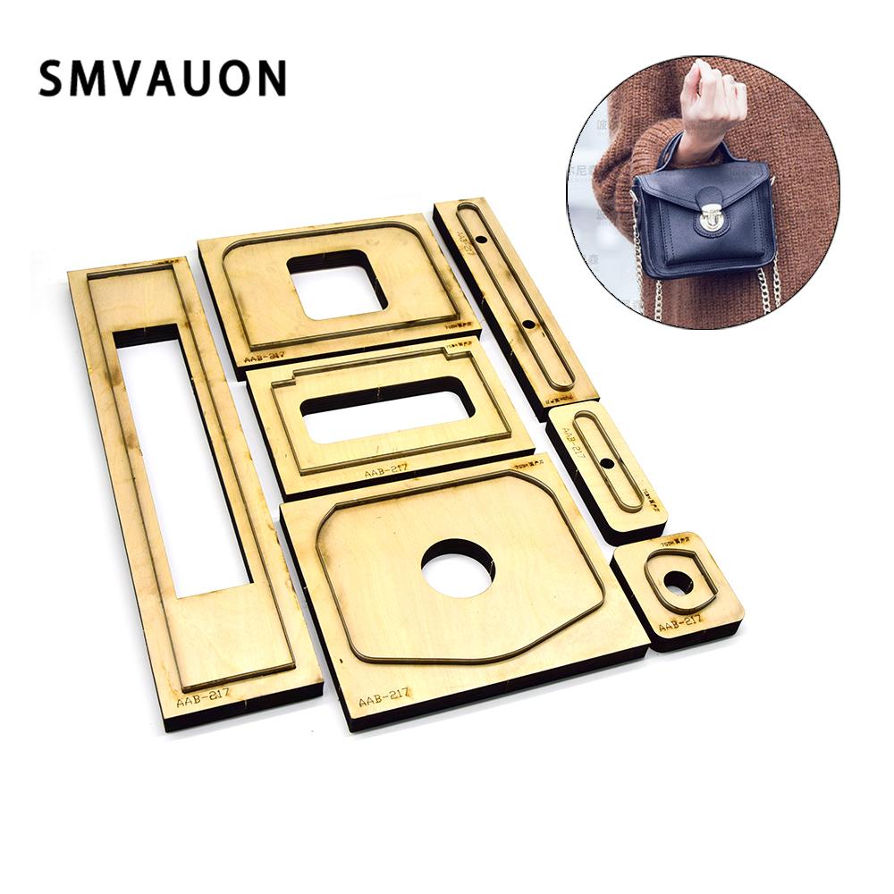 SMVAUON Women's Shoulder Bag Wooden Die-Cutting Die 2021 New Steel Die Coin Wallet Suitable For Die-Cutting Machine