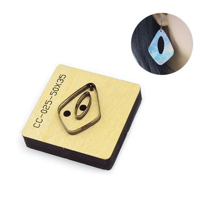 New 2021 For Wood Mold Custom Leather Earring Blade Rule Cutting Die Tool Cutter Multi-pattern DIY Punching Steel Rule Die