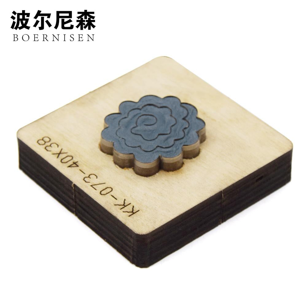 Floral Leather Earring Cutting Die Leather Decorative Earring Template Die Cutting Machine Clicker Die SMVAUON