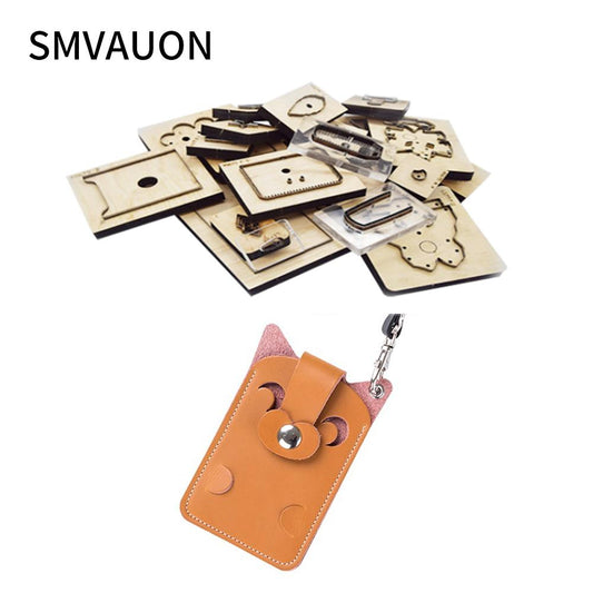 Card Package Knife Mold SMVAUON Wood Die Cutting Fashion Jewelry Card Bag Steel Mold Cutting Dies