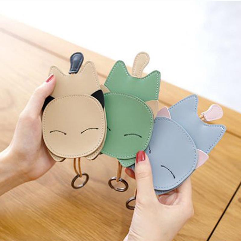 SMVAUON Wooden Cutting Dies Diy Keychain Leather Cat Pendant Cute Cat Keychain Suitable For Die Cutting Machine Leather Tools