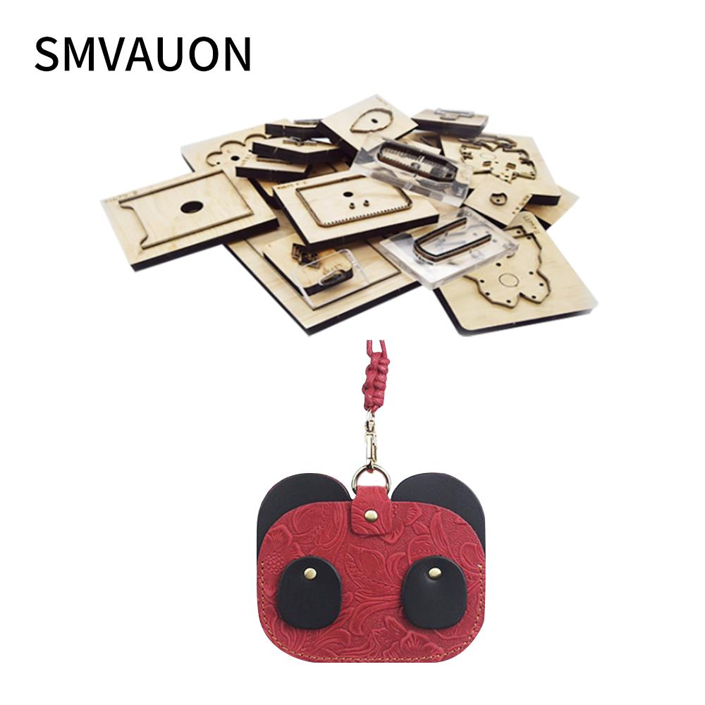 SMVAUON Leather Diy Little Frog Pendant Pouch Wood Cutting Die Suitable For Die Cutting Machine