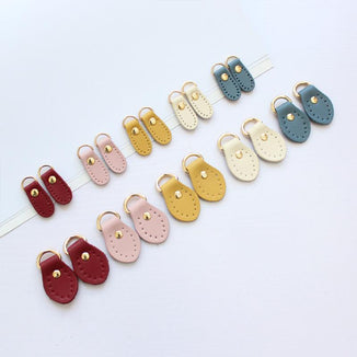 SMVAUON Scrapbooking Cutting Die DIY Leather Zipper Tag Wallet Pull Ring Bag Pull Ring Decoration Suitable For Big Shot Machines