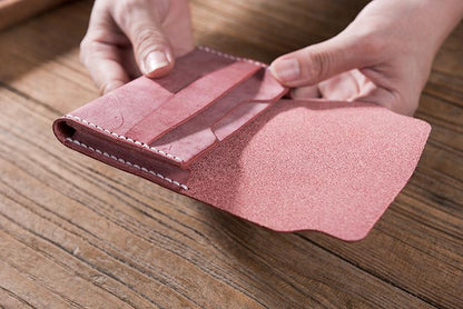 Leather material bag, waxed pickup bag, DIY handmade stitching