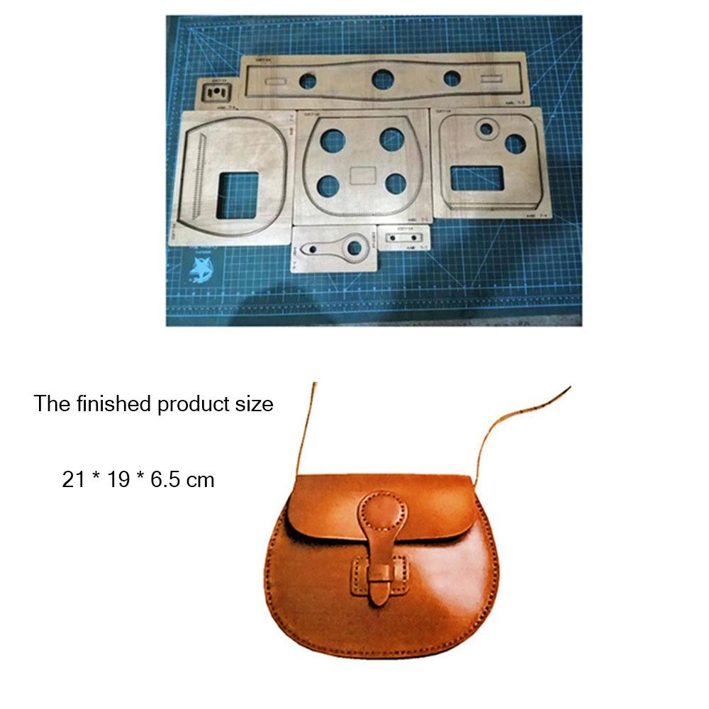 Wooden Die Cutting Diy Craft Knife Mold Messenger bag Leather Die Punch Tool Leather Tools Suitable For Die Cutting Machine