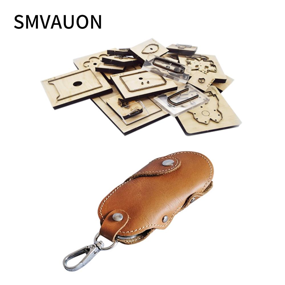 SMVAUON 2021 New Fashion Jewelry Keychain Bag Dies Cutting Mold Plates Cutting Dies For Leather Craft