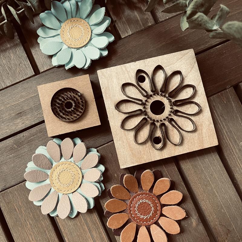 Diy Hand Flower Leather Mold Wooden Cutting Die Making Decor Supplies Dies Template Suitable For Common Die-cutting Machines