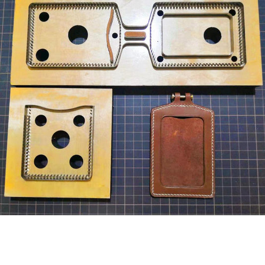 Card package cutting dies, handmade leather tool, manual DIY custom cutting mold