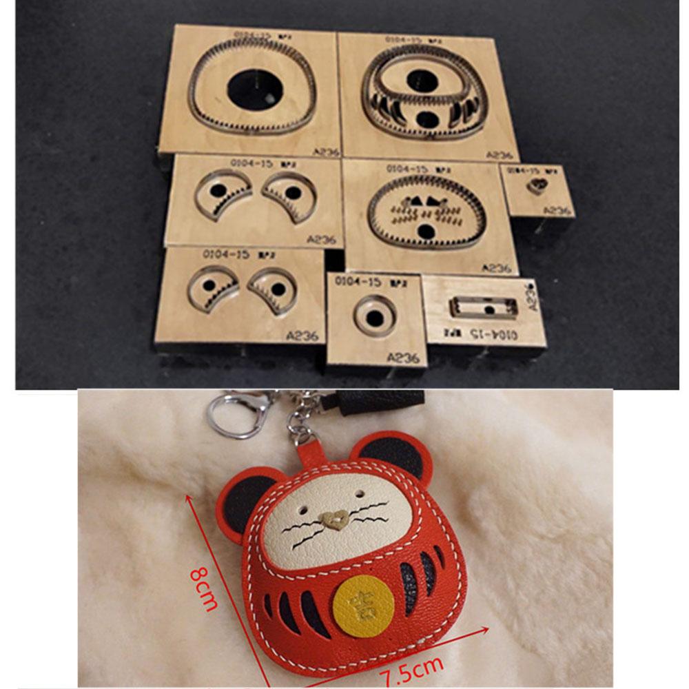 New Leather Pendant Diy Craft Wood Die Cut Supplies Dies Template Suitable For Common Die-cutting Machines