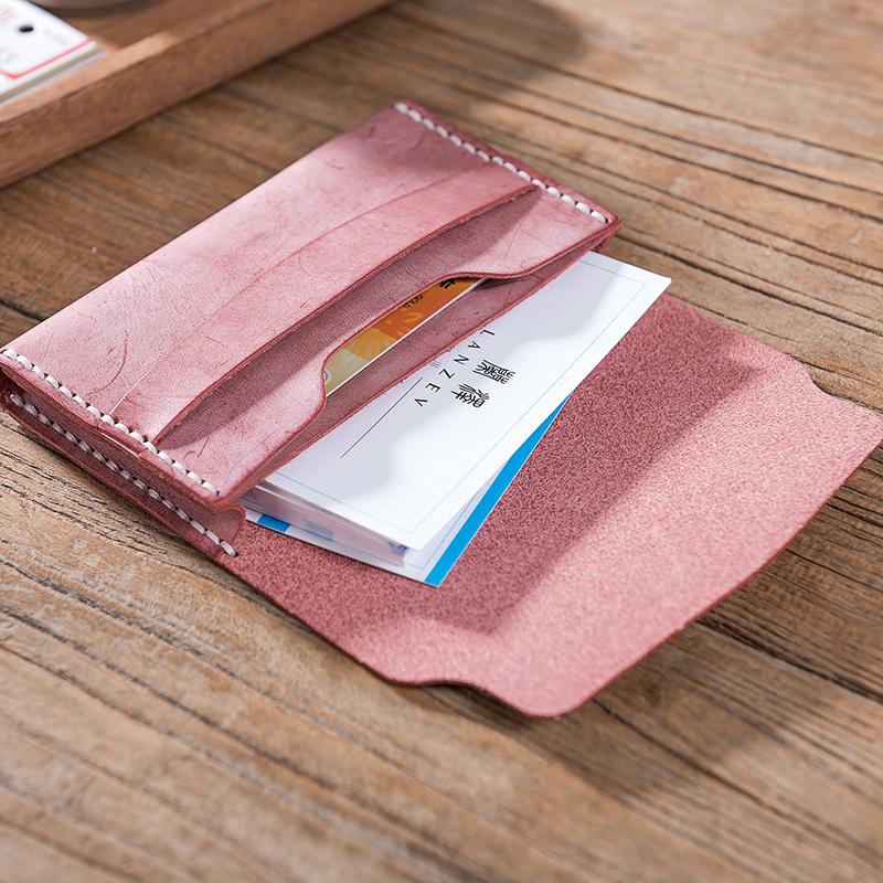 Leather material bag, waxed pickup bag, DIY handmade stitching