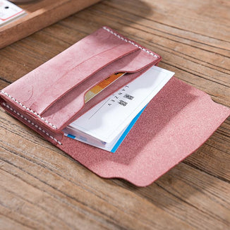 Leather material bag, waxed pickup bag, DIY handmade stitching
