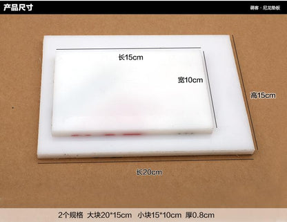 Leather tool diy plastic backing board punching protection board