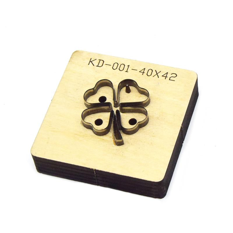 SMVAUON New Metal Cutting Dies Leaves Earrings Cutting Mold Wood Dies For Leather Blade Rule Cutter For Crafts Paper Leather