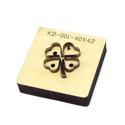 SMVAUON New Metal Cutting Dies Leaves Earrings Cutting Mold Wood Dies For Leather Blade Rule Cutter For Crafts Paper Leather