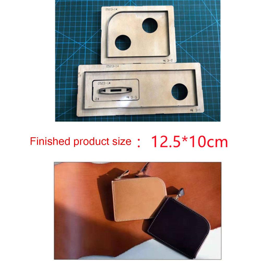 Leather Cardbag Cutting Die Handmade Crafts Dies Template Wood Moulds Suitable For Common Die-Cutting Machines In The Market