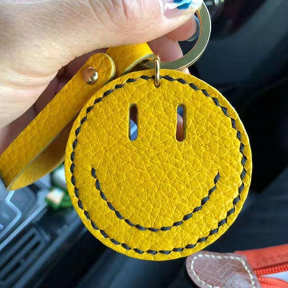 Leather Cutting Mould DIY Emoticon Smile Crying Face Car Keychain Pendant Mould Punching Tool Laser Mould