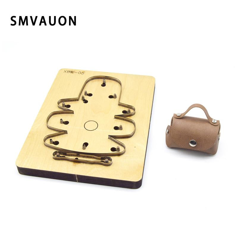 New Cut Die For 2021 Wood Mold Leather Tools Knife Cutting Die Customized Handbag Holder Card Package Small Wallet Cutting Mold