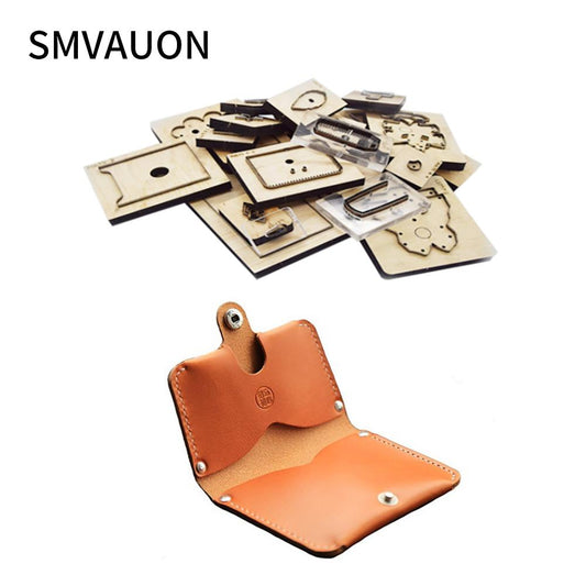 SMVAUON Coin Purse Handmade Cardholder Diy 2020 Multi Color Classic Card Bag Die Leather Cutter Cutting Die Tool Knife Mould