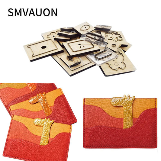 SMVAUON Cutting Dies Leather Knife Cut Die Card Package Knife Mold Case Pendant Making Decor Supplies Dies Template