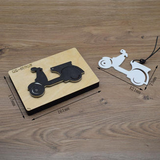 New Cutting Dies For 2021 Motorcycle  Key Chain Cutting Mould   Diy Leather Key Ring Steel Mold Die Cutter For Leather