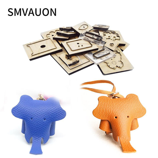 Wooden Cutting Die Mold Diy Elephant Pendant Making Decor Supplies Dies Template Suitable For Common Die-Cutting M