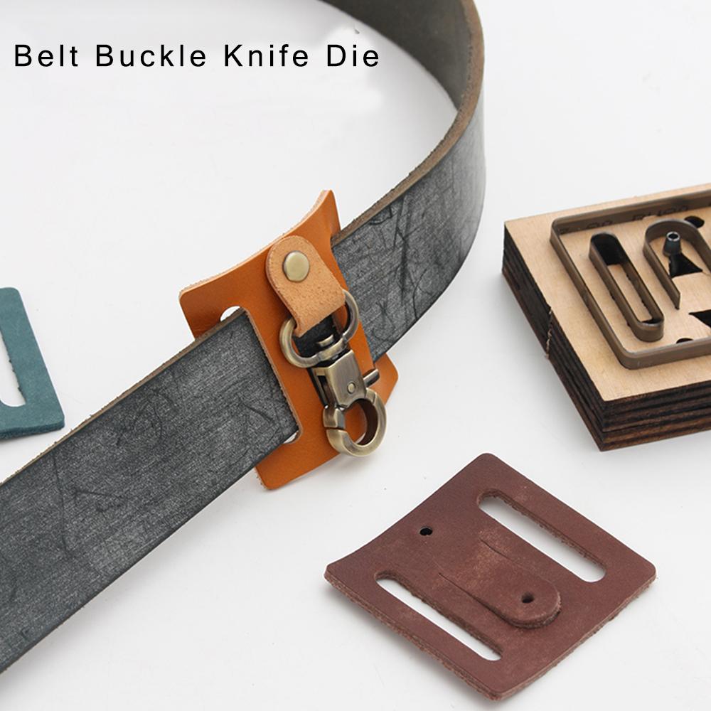 Leather Mold Belt Buckle Belt Buckle Leather Accessories Knife Mould Cutting Knife Mould  Handmade Diy Leather Cutting Template