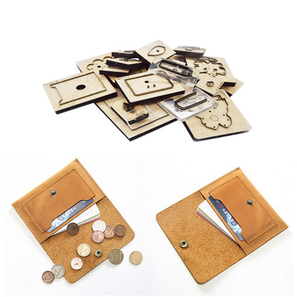 Decorative Wood Cutting Die Removable Cutting Dies New Die Cut Wood Dies Cut Diy New Coin Purse Card Package Cutting Mold