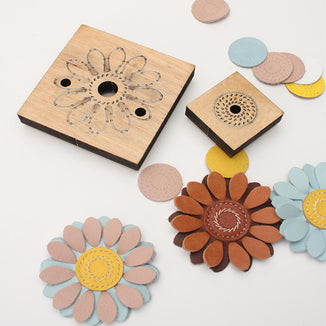 Diy Hand Flower Leather Mold Wooden Cutting Die Making Decor Supplies Dies Template Suitable For Common Die-cutting Machines