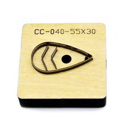 Leather Earring Cutting Die Steel Rule Die Leather Decoration Tool For Die Cutting Machine DIY Handicraft Cutter