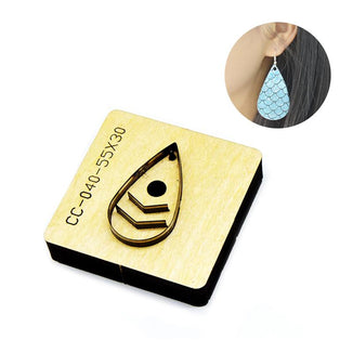New 2021 For Wood Mold Custom Leather Earring Blade Rule Cutting Die Tool Cutter Multi-pattern DIY Punching Steel Rule Die