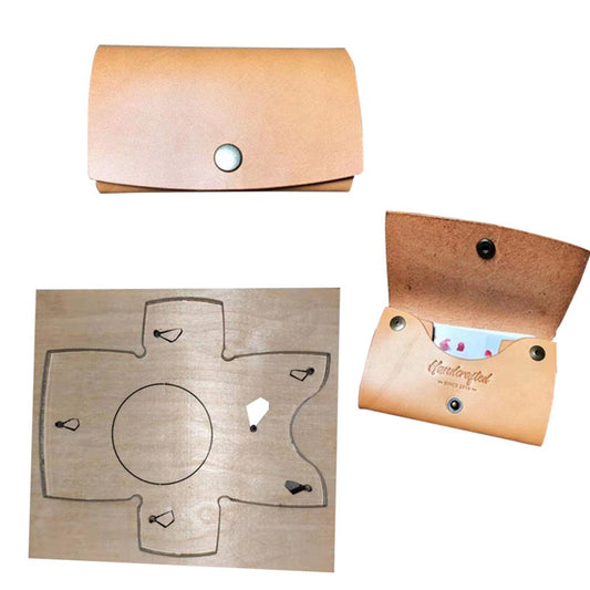 Wooden Cutting Dies Diy Card Package Leather Mould Certificate Package Die-Cutting Machine Mold Handmade Leather Goods