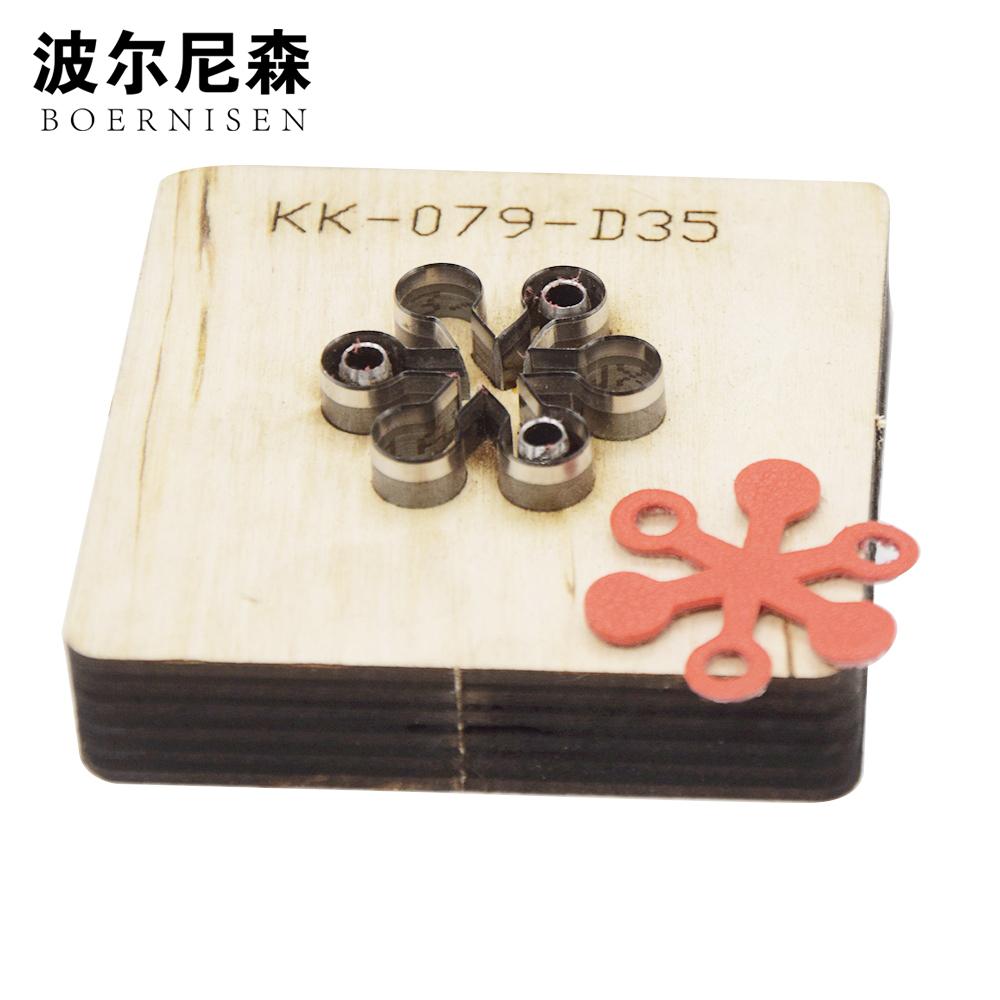 Japanese Steel Blade Die-cutting Pattern Cutting Die Leather Embossed Paper Leather Tools Knife Mold Diy Craft SMVAUON