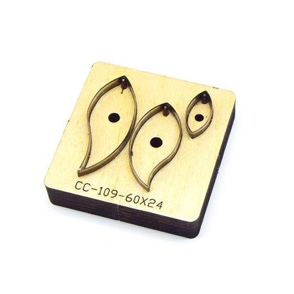 SMVAUON Leather Earring Cutting Die Paper Art Leather Earrings Tool For Die Cutter DIY Handicraft Cutter Free Shipping
