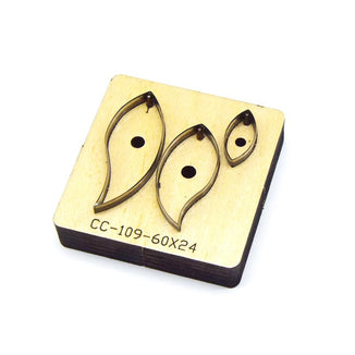 SMVAUON Leather Earring Cutting Die Paper Art Leather Earrings Tool For Die Cutter DIY Handicraft Cutter Free Shipping