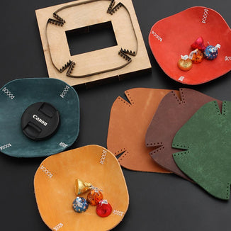 Knife Mold Leather Storage Tray Manual Diy Laser Mold Wood Cut Die Leather Accessories Making Decor Supplies Dies Template