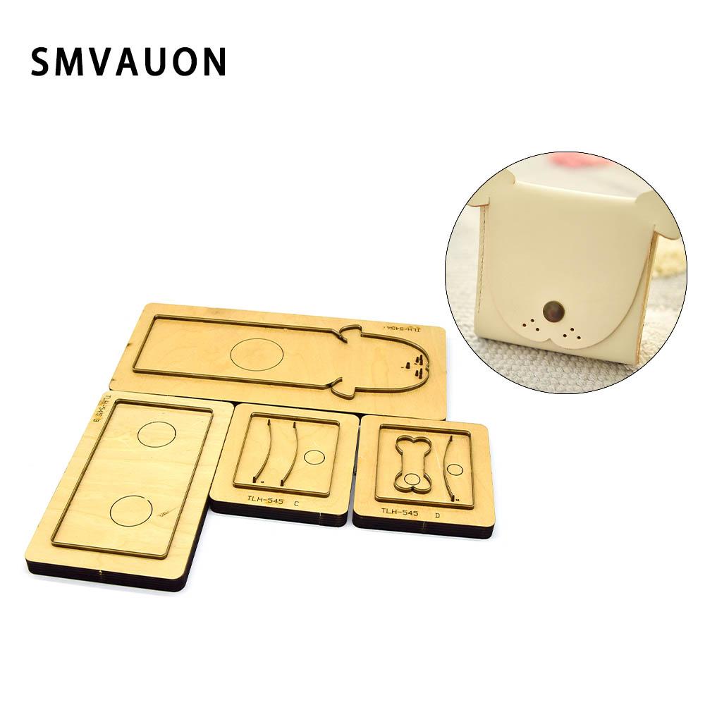 SMVAUON Cutting dies new die cut Laser Irregular wallet Card case Coin purse Die cutting suitable for die cutting machine