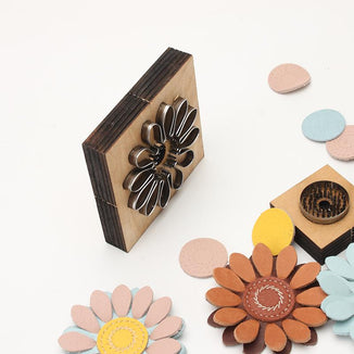 Diy Hand Flower Leather Mold Wooden Cutting Die Making Decor Supplies Dies Template Suitable For Common Die-cutting Machines