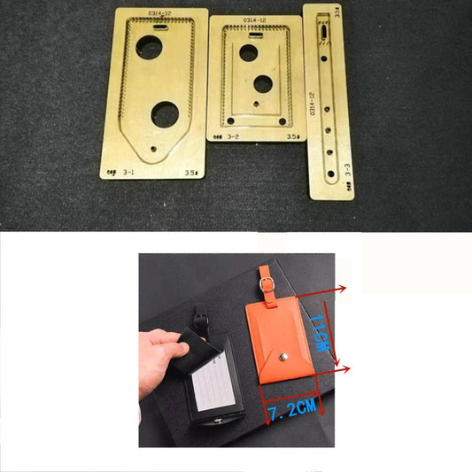 Wood Moulds Boarding Pass Die Cutting Handmade Crafts Dies Template Suitable For Common Die-Cutting Machines In The Market