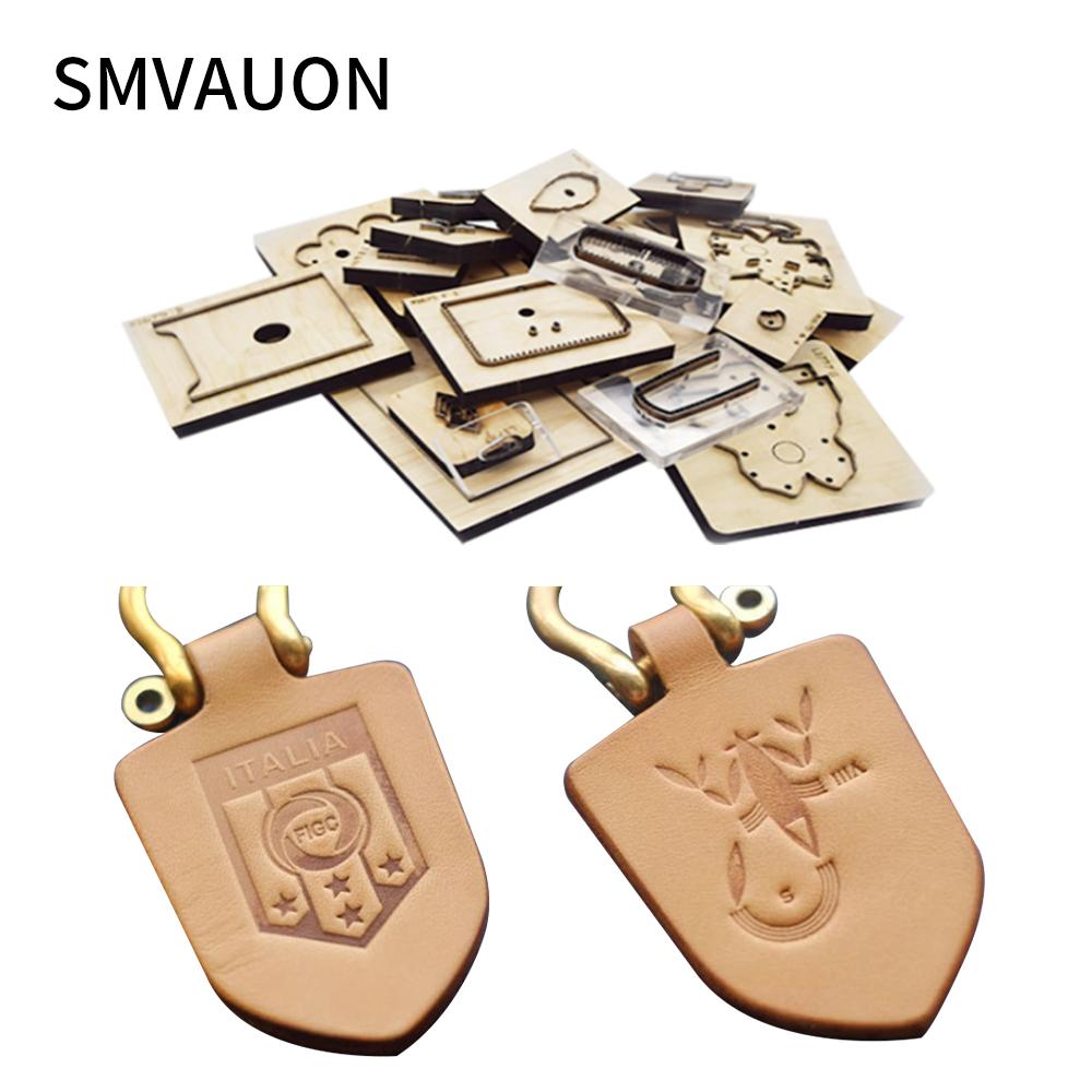 Die cut Wood Mold Diy Key Pendant Knife Mould Cutting Die Leather Cutter Keychain Suitable For Die Cutting Machines