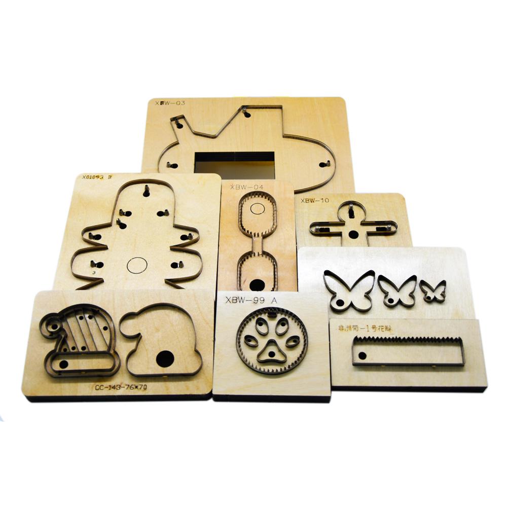 Smvauon Diy Wooden Die Making Decoration Craft Multifunction Creative Handicraft Various Sizes Of Cutting Die