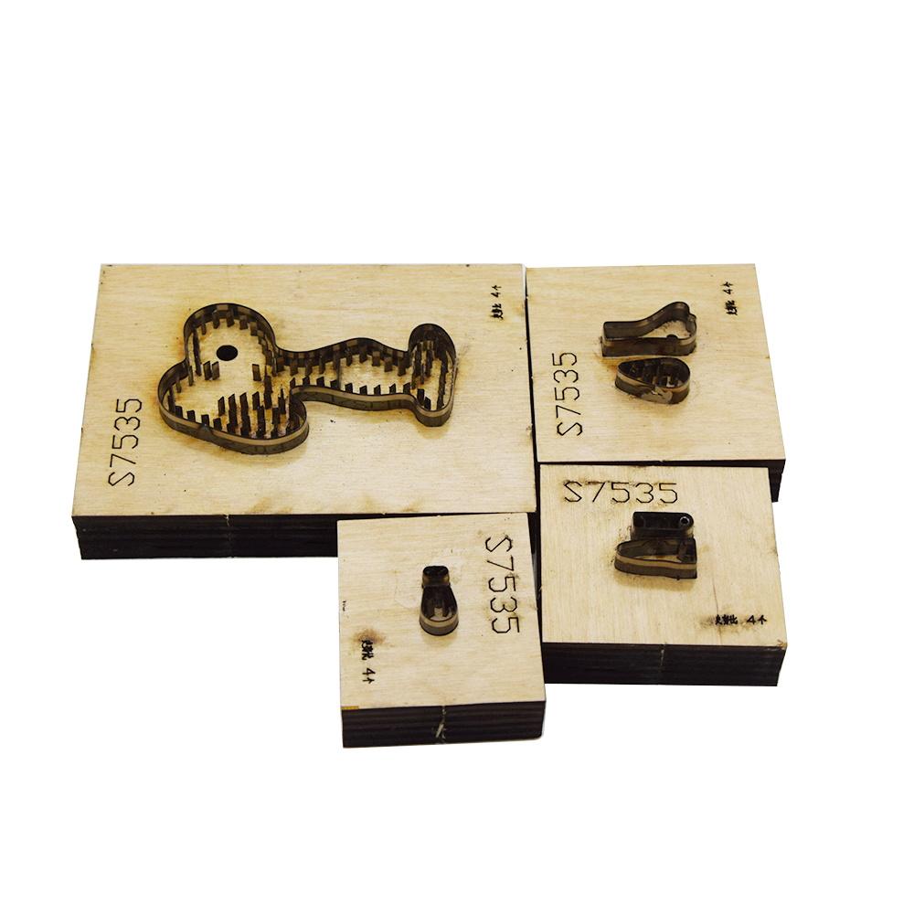 Wooden Cutting Dies Leather Die Craft DIY Key Chain Pendant Decoration Cutting Mold Suitable For Die Cutting Machine