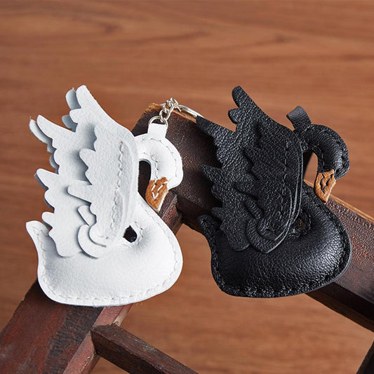 New Swan Pendant DIY Handcraft Wooden Cutting Dies Decoration Non-woven Leather Mold Suitable For Die Cutting Machine