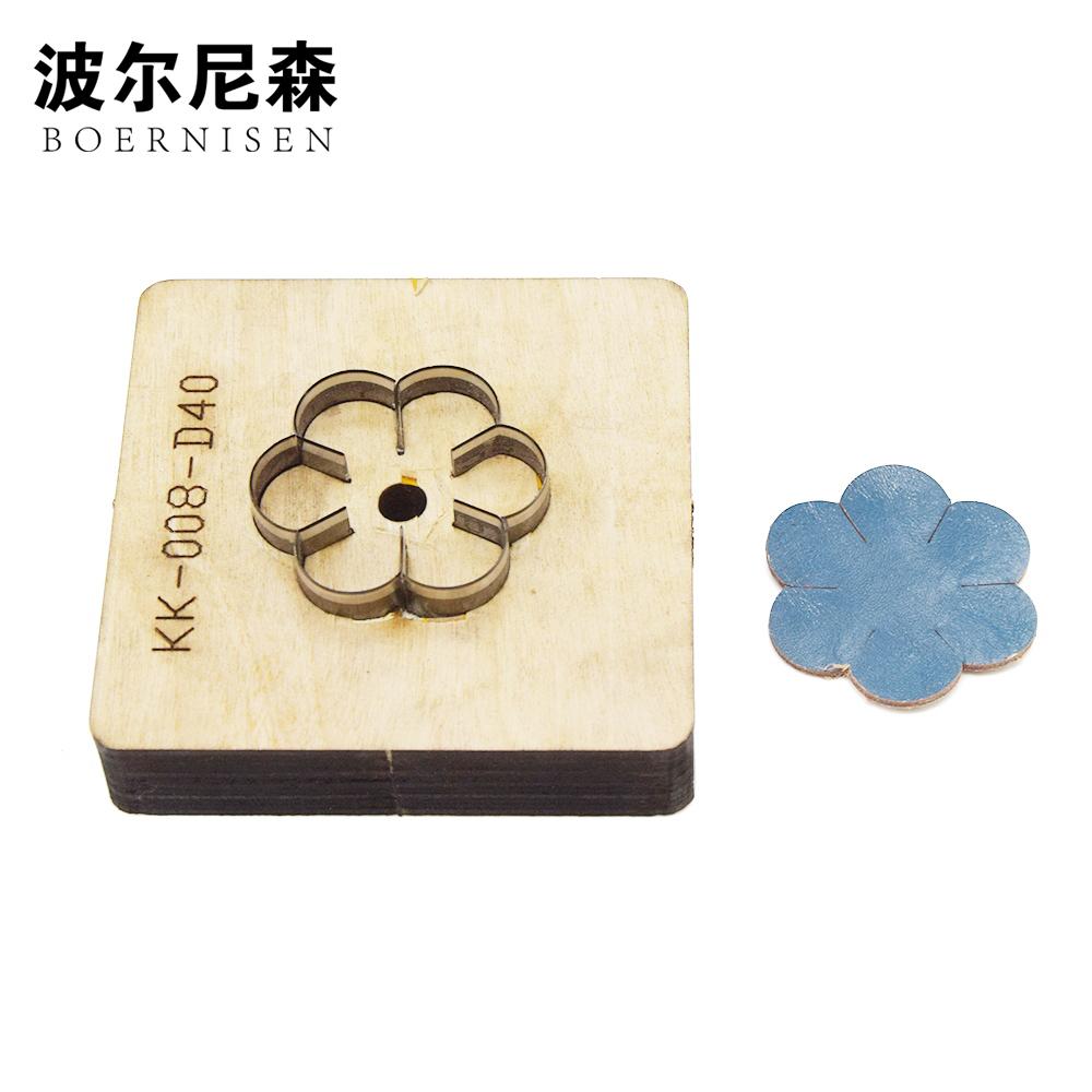 Flower Custom Leather Shape Laser Die Japanese Steel Blade Sheet Cutting Die Diy Leather Cutting Die SMVAUON