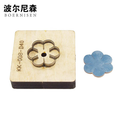 Flower Custom Leather Shape Laser Die Japanese Steel Blade Sheet Cutting Die Diy Leather Cutting Die SMVAUON