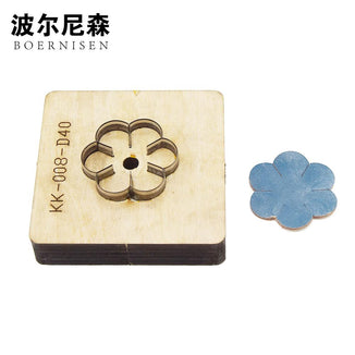 Flower Custom Leather Shape Laser Die Japanese Steel Blade Sheet Cutting Die Diy Leather Cutting Die SMVAUON