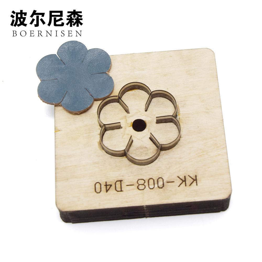 Flower Custom Leather Shape Laser Die Japanese Steel Blade Sheet Cutting Die Diy Leather Cutting Die SMVAUON